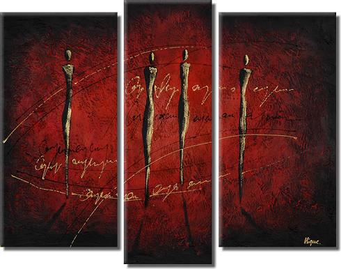 Dafen Oil Painting on canvas abstract -set370 - Click Image to Close